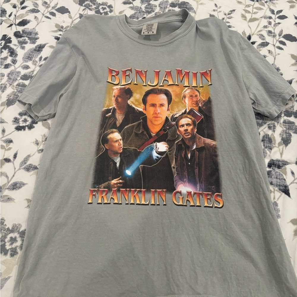 Comfort Colors Disney National Treasure shirt!